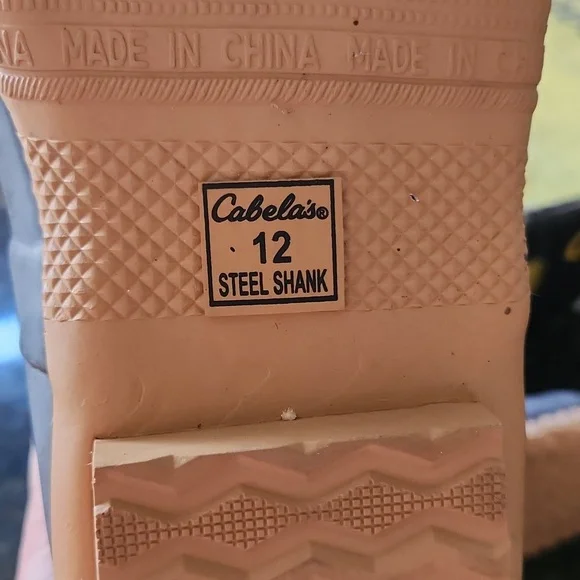 Cabela's Men's Waterproof Uninsulated Zippered Pull-On Boors Size 12 - Picture 8 of 12